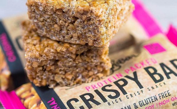 Vegan Snack Brand Launch High Protein Rice Krispy Bars