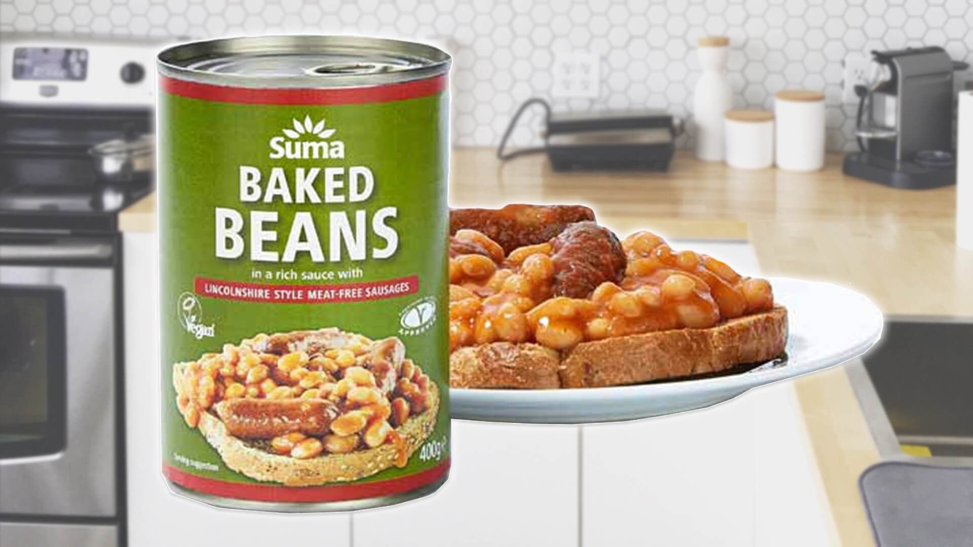 Canned Vegan Sausages And Beans Are Now at Co-Op Stores