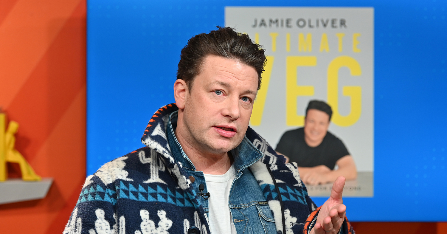 Chef Jamie Oliver Promotes New Vegan Cookbook Even Meat-Eaters Will Love