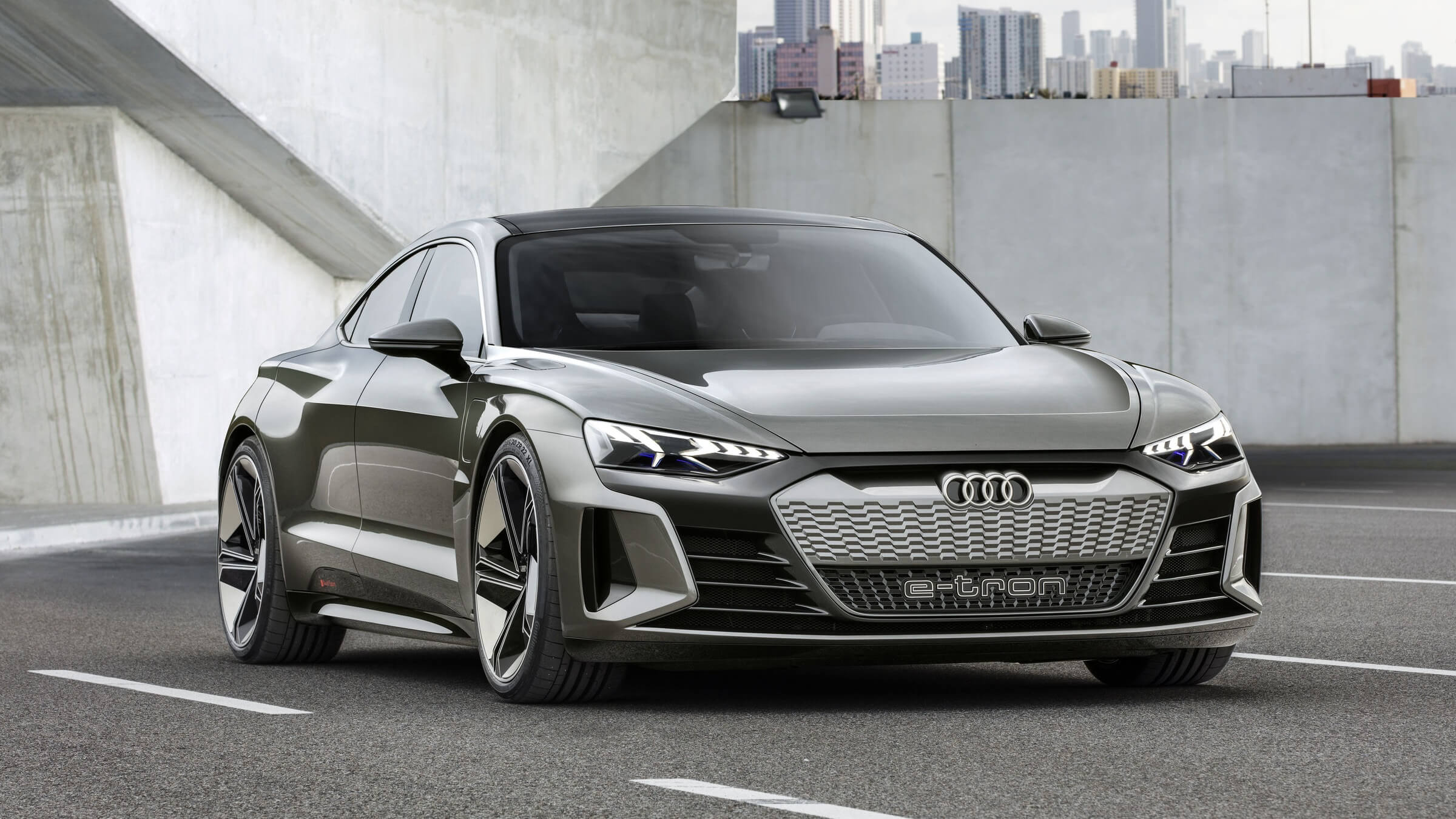 Audi Is Taking On Tesla With the Vegan and Recycled Electric e-tron GT