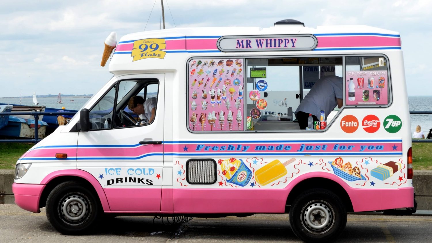 Vegan Mr. Whippy Ice Cream Truck 