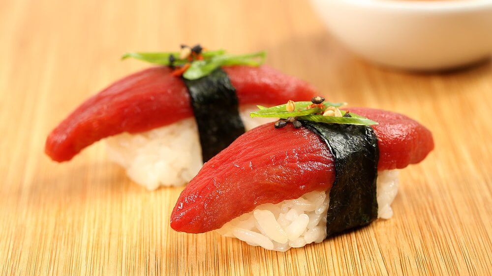 Ocean Hugger Foods Sustainable Vegan Ahimi Tomato Tuna Launches In All 12 Blue Sushi Sake Grill Restaurants