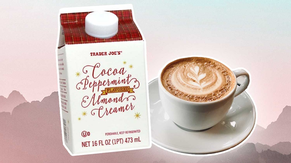 Dairy-Free Peppermint Coffee Creamer Is Back At Trader Joe’s