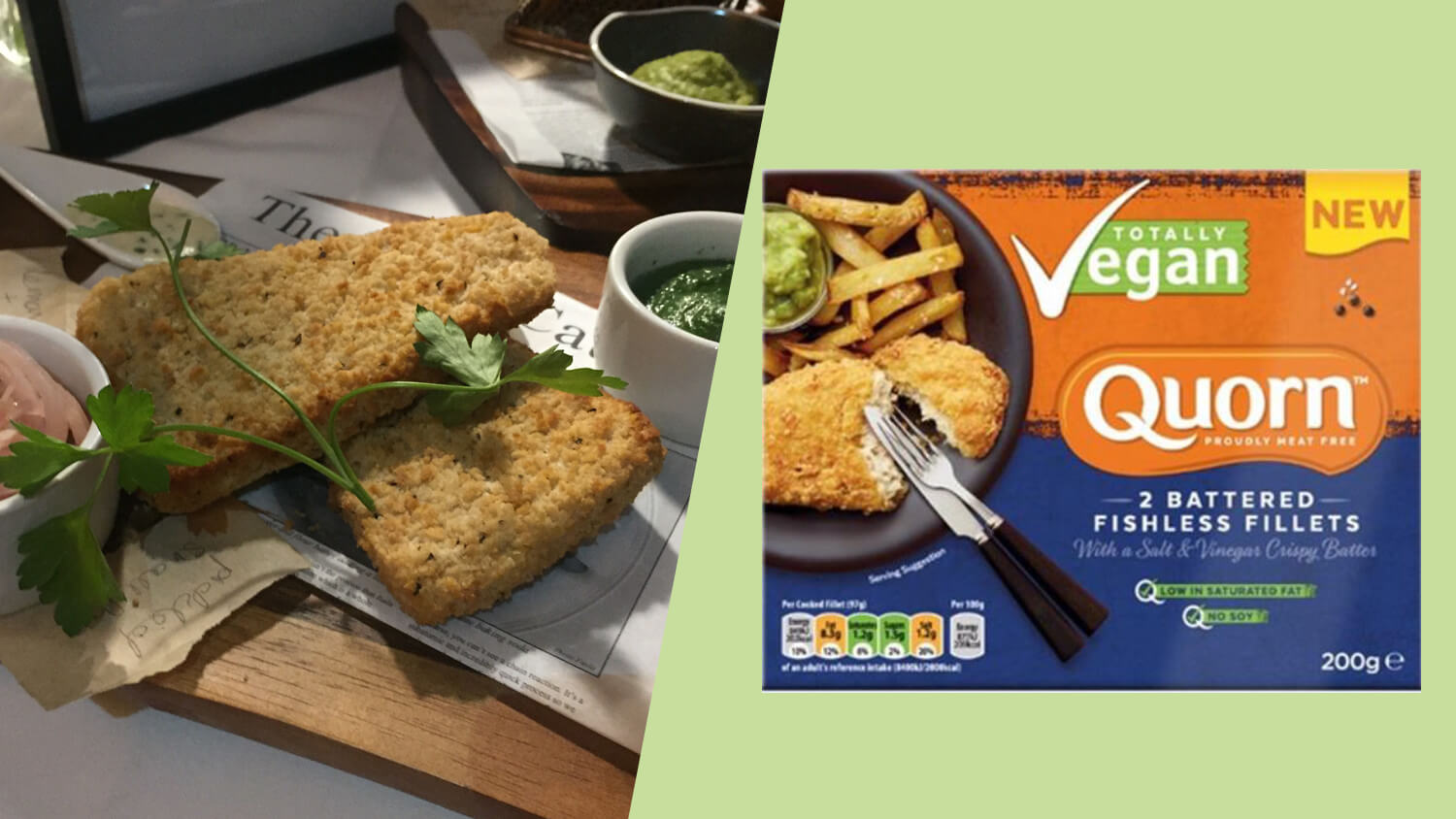 Quorn UK to Launch Sustainable Fish-Free Vegan Battered ‘Cod’ Filets