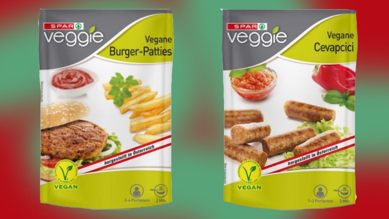 Spar Austria Supermarket Launches Own-Brand Frozen Vegan Meat Range