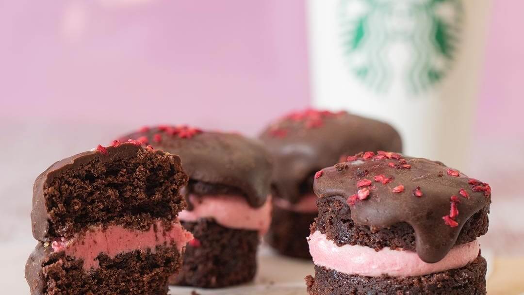 Vegan Chocolate Raspberry Cake Bites Now at Starbucks