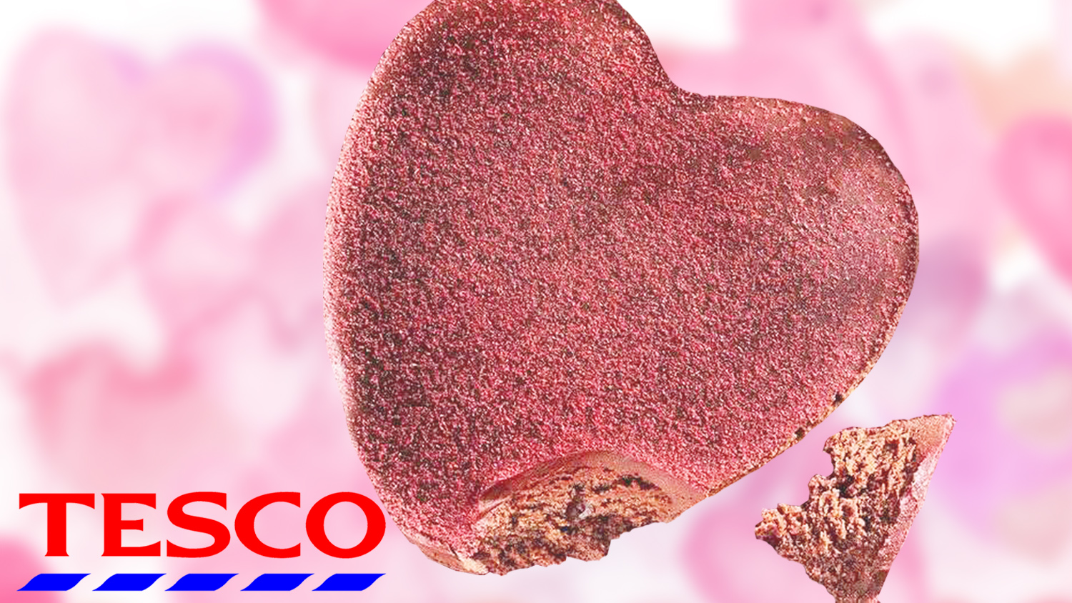 Tesco Made a Heart-Shaped Vegan Brownie Cake and It Has Over 14g Protein
