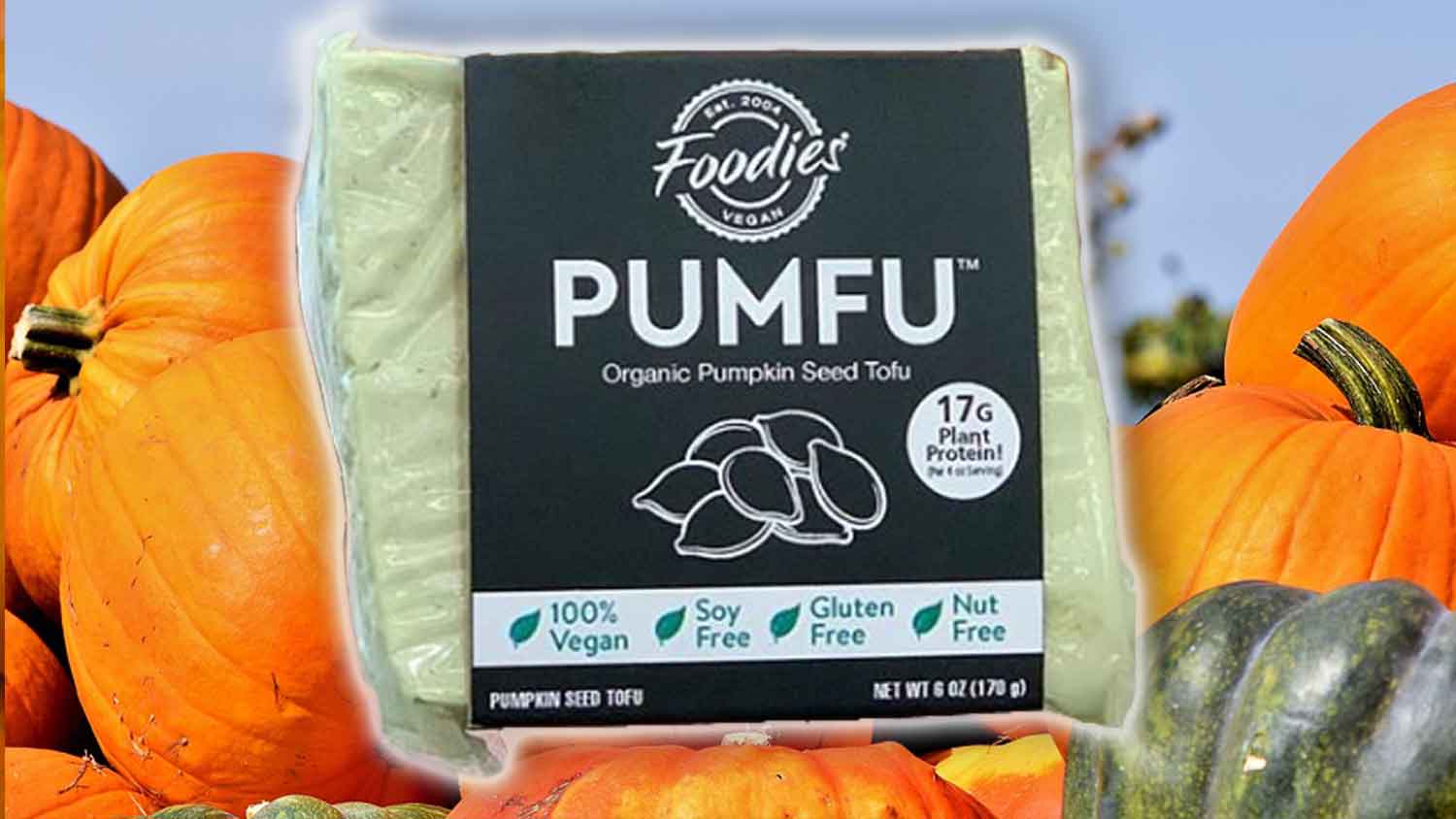 'Pumfu’ Tofu Is Made Entirely Out of Pumpkin Seeds