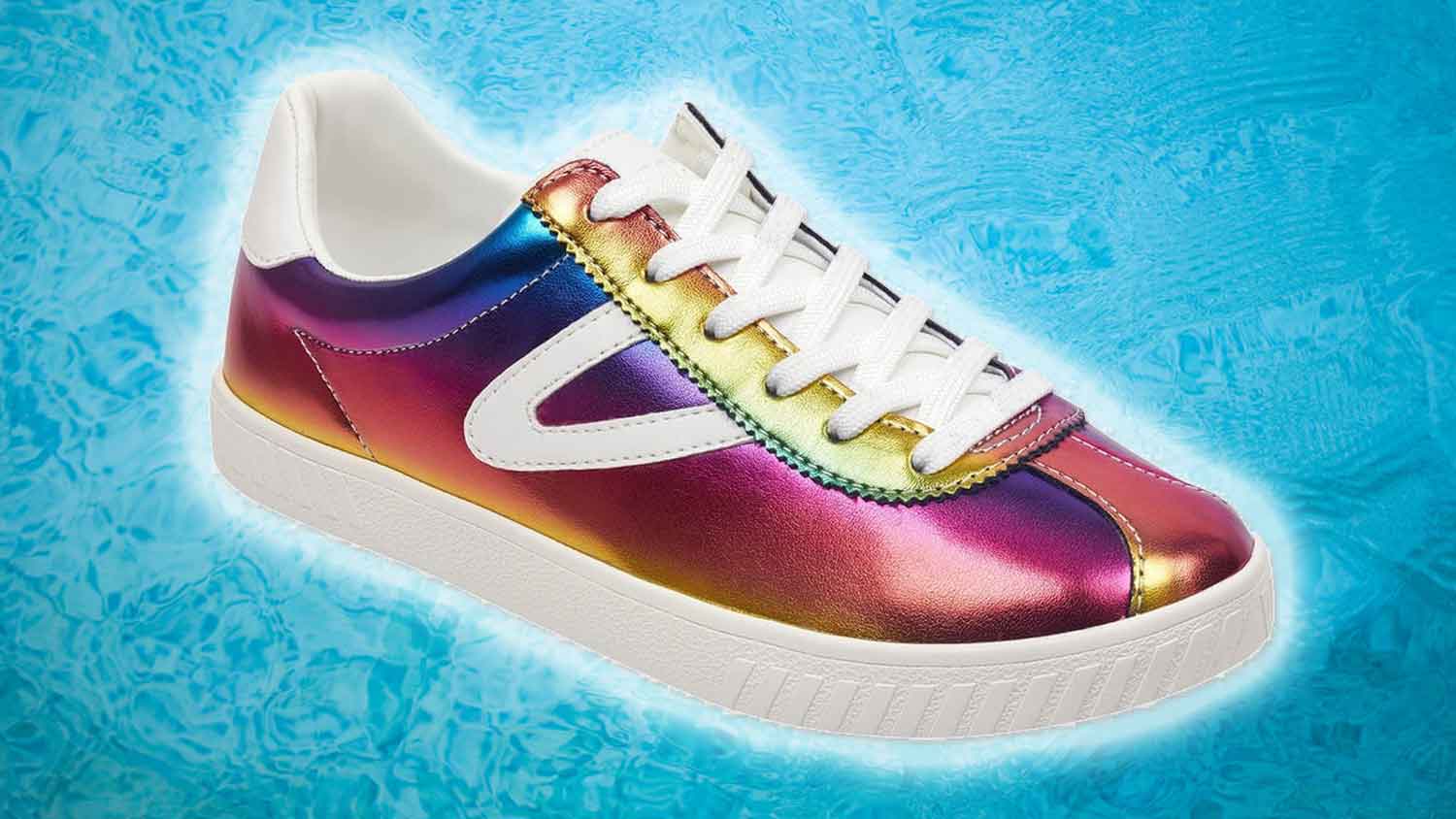 Selling Vegan Rainbow Tretorn Sneakers 