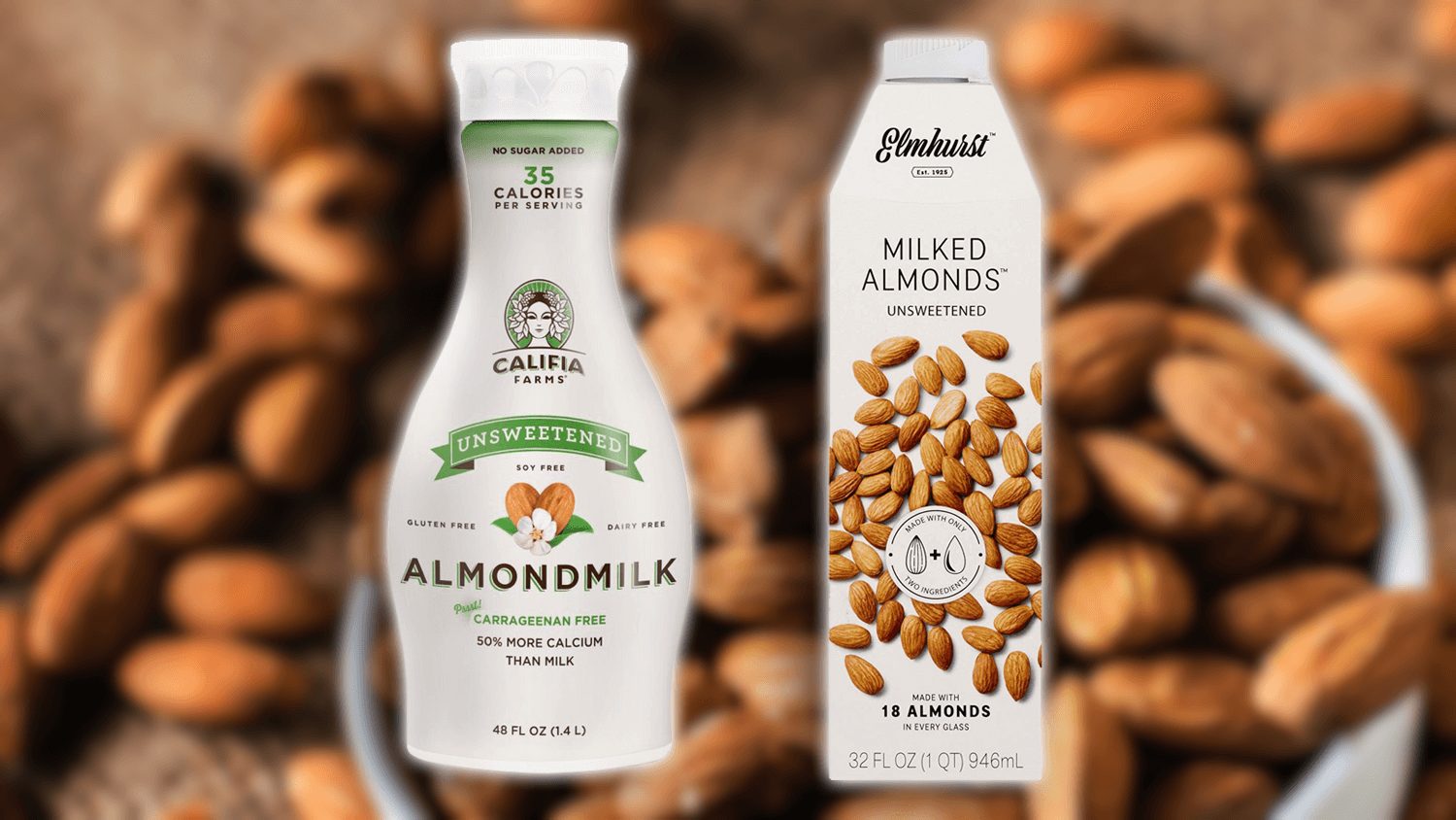 The Dairy Free Guide To The Best Almond Milk