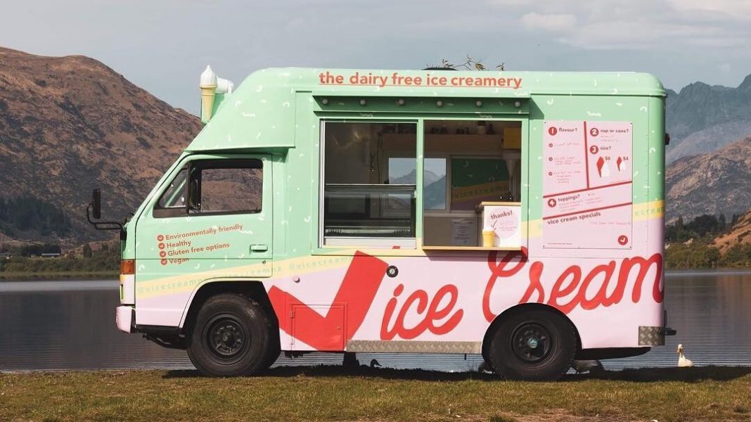 A Vegan Mr Whippy Ice Cream Truck Just Arrived In New Zealand.
