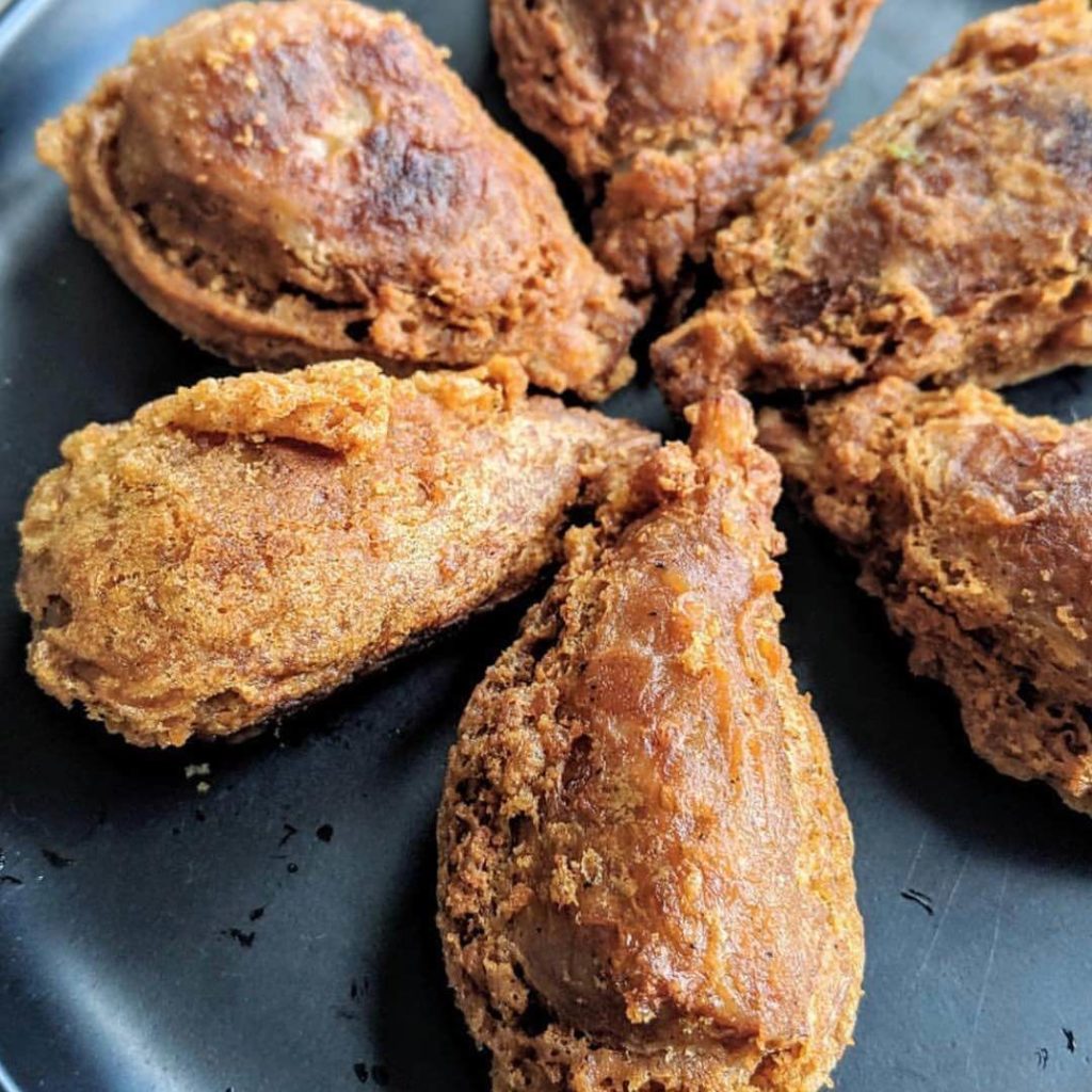 frango frito vegan