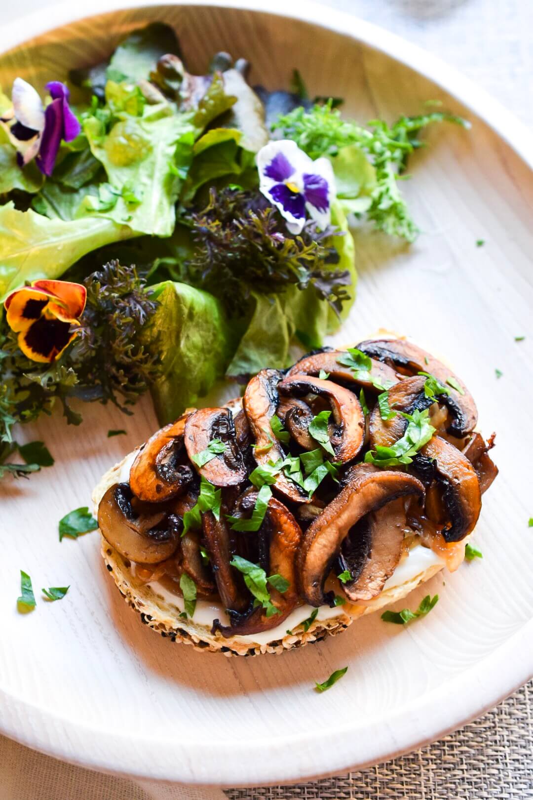 Truffled Vegan Mushrooms on Toast for the Perfect Brunch