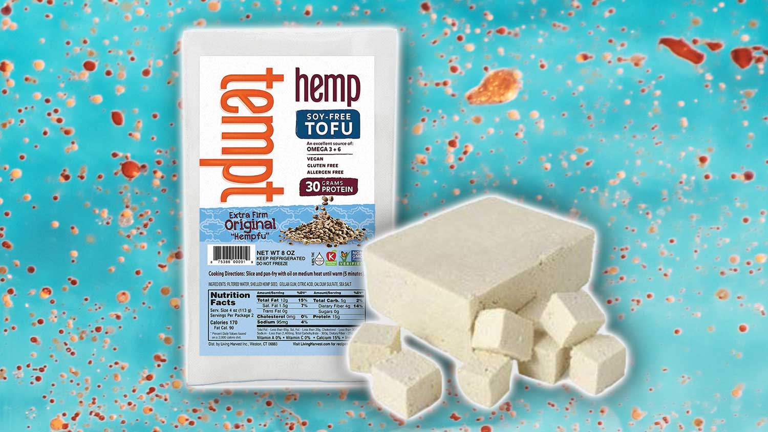Hempfu Tofu Is Made Entirely Out of Hemp Seeds