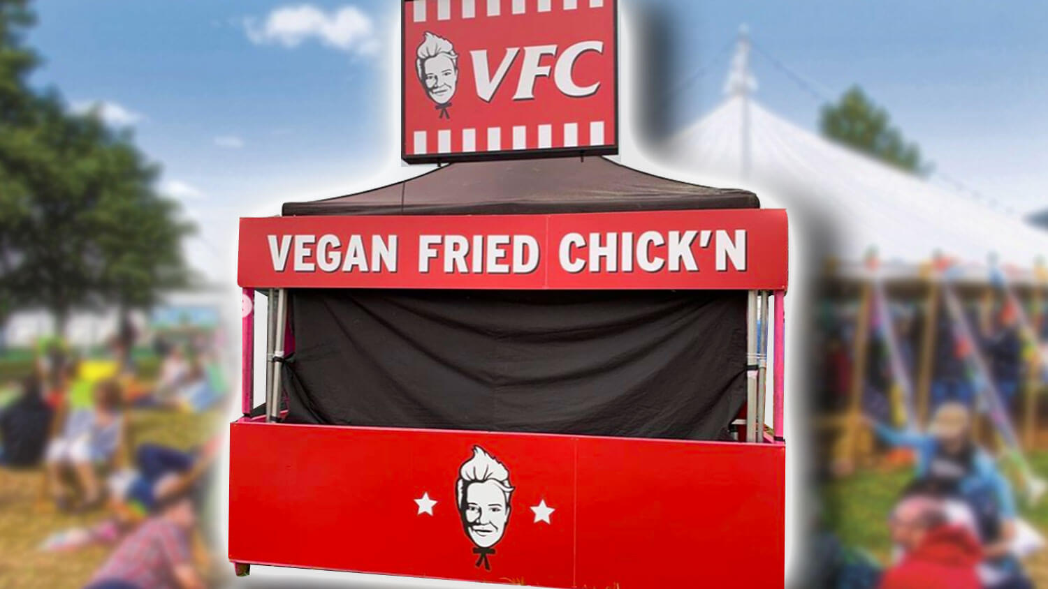 Glastonbury Festival Has a Fully Vegan KFC
