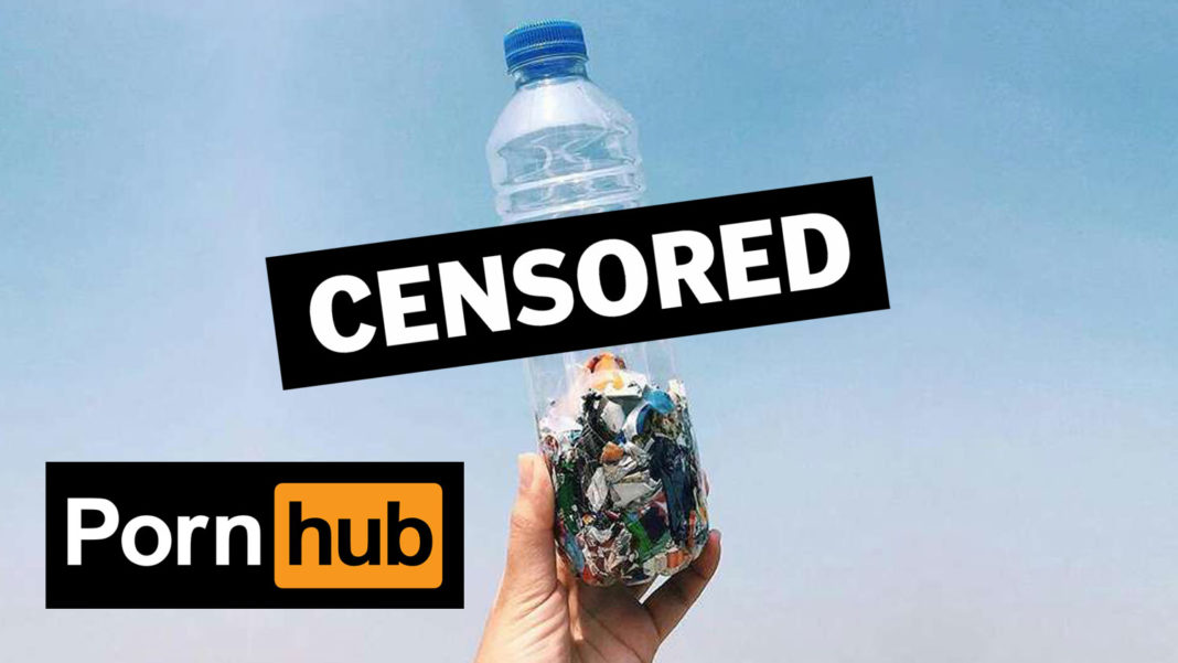 1068px x 601px - Even Pornhub Is Joining the Fight Against Plastic Waste ...