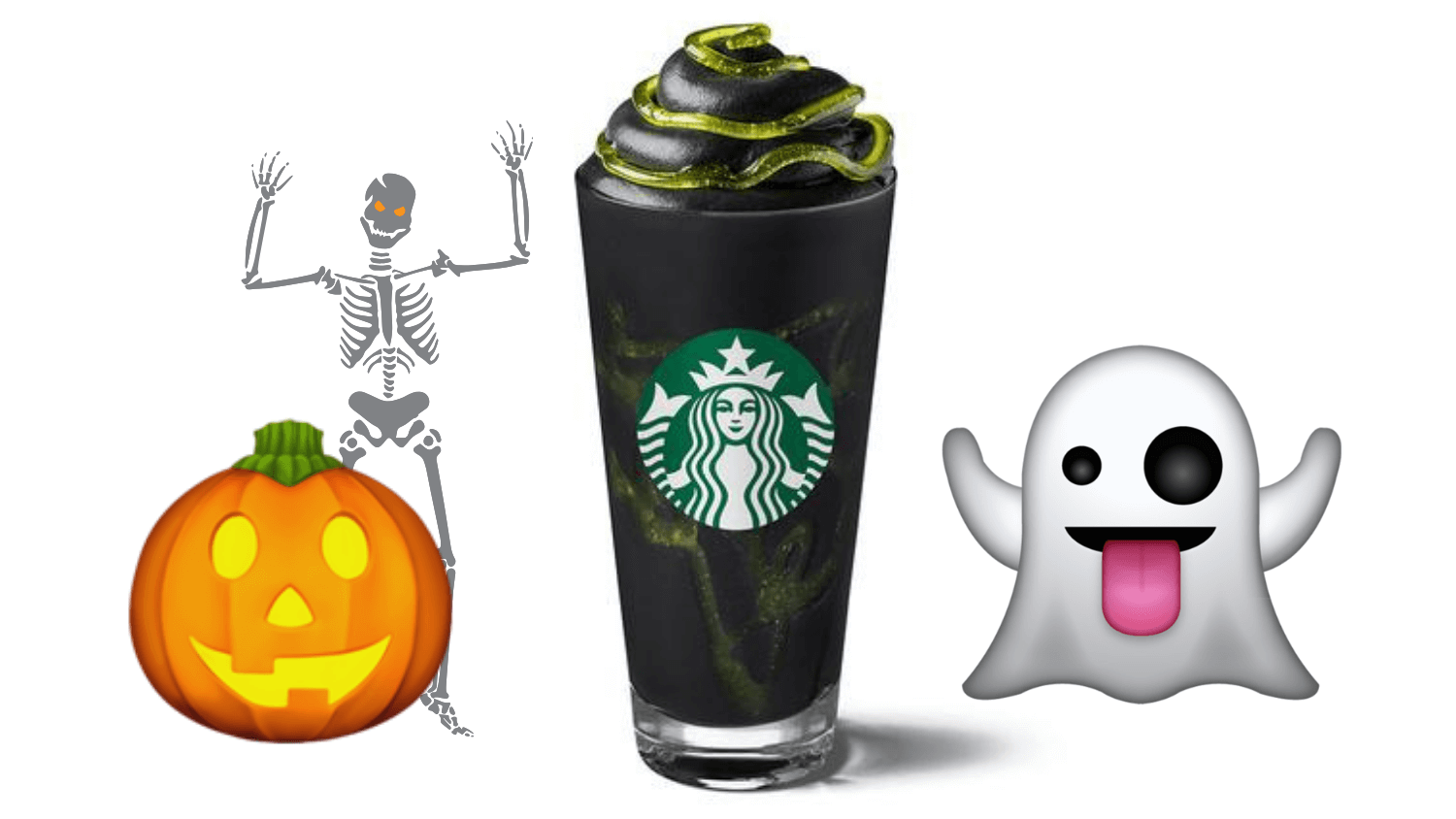 Starbucks Now Has Vegan Black Whipped Cream Phantom Frappuccinos for Halloween