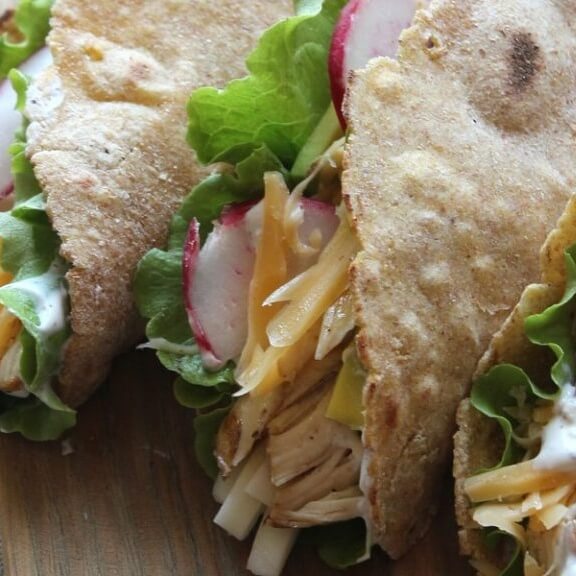 Vegan 'Naked' Taco Bell Chicken-Style Seitan Chalupa Wrap Recipe