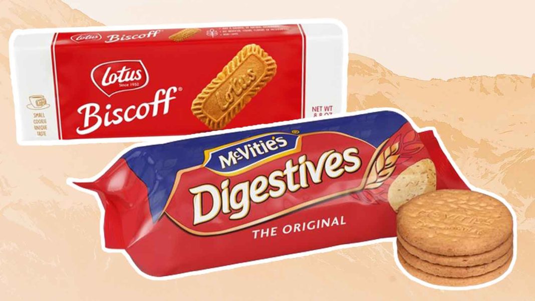 what is a biscuit in england