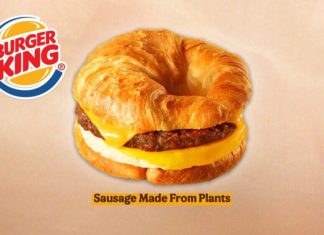 Burger King Now Has Croissan’wiches With Vegan Breakfast Sausages