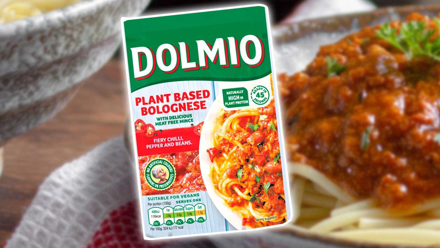 Dolmio Just Launched Vegan Bolognese Mince Meat