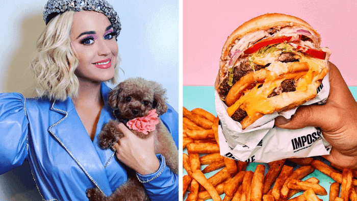 Disgusting Vintage Food Advertisements Pregnant Katy Perry Ditches Beef for Impossible Burgers 