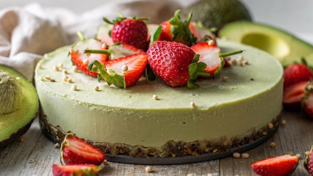 No Oven Required to Make This Raw Vegan Avocado Cake