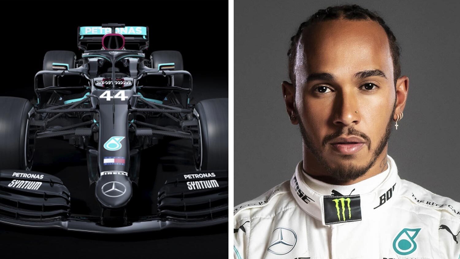 Lewis Hamilton Black Lives Matter F1 Car