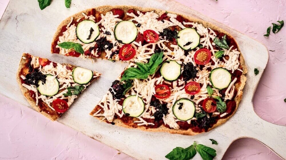 Make This Vegan Chickpea Flour Pizza Crust With Just 5 Ingredients