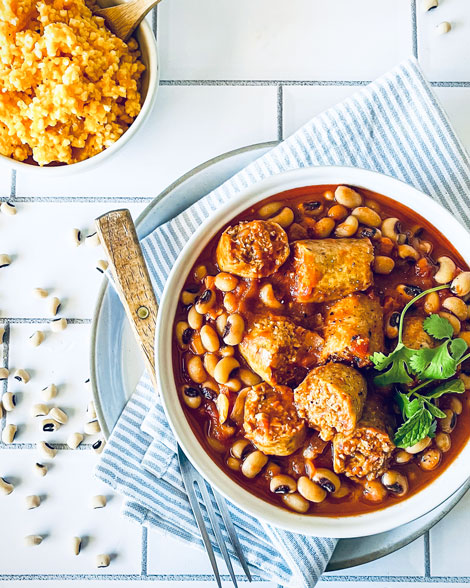 Boerewors-Style Sausage and Cowpea Stew