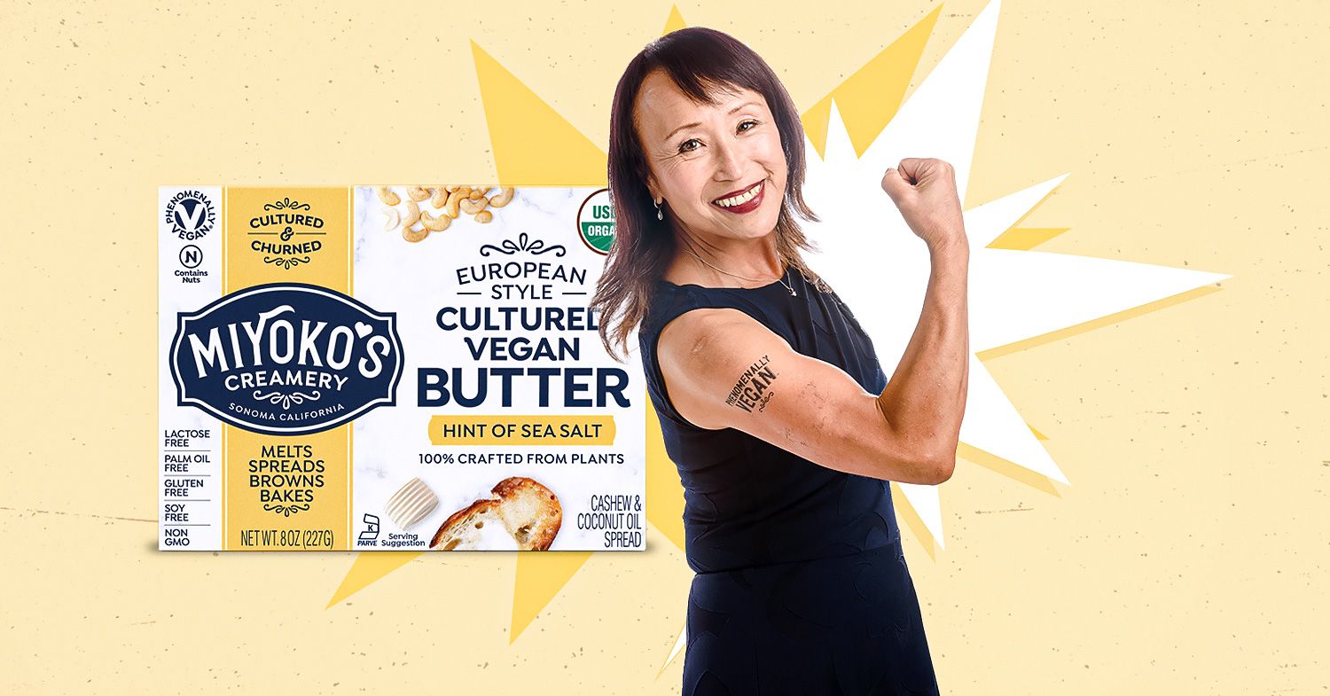 Miyoko Schinner and vegan butter
