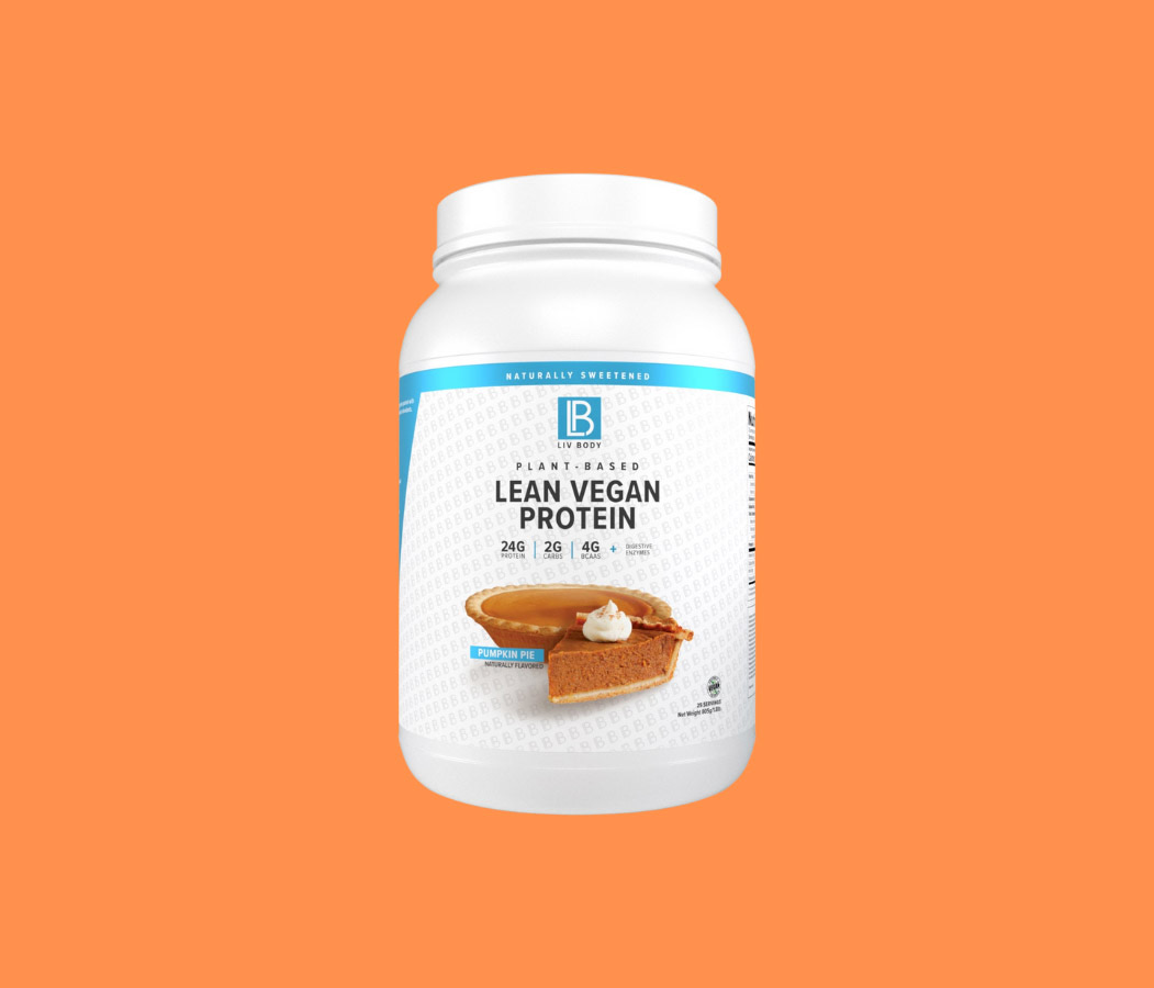 Lean Vegan Protein Pumpkin Pie