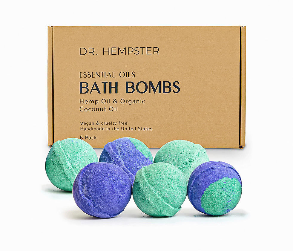 Dr Hempster Hemp Bath Bombs 