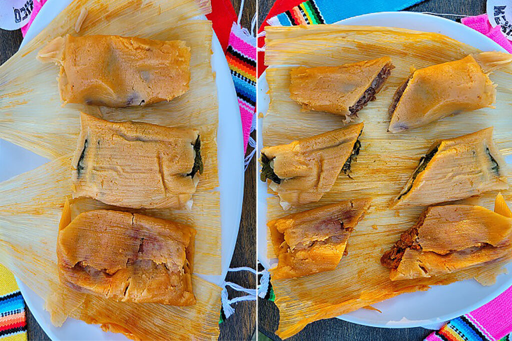 Vegan Instant Pot tamales
