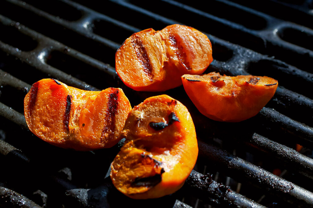 roasted persimmons