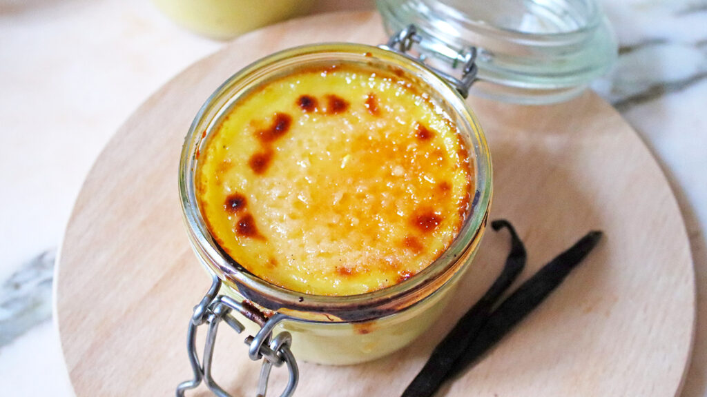 Sweet Corn Crème Brûlée
