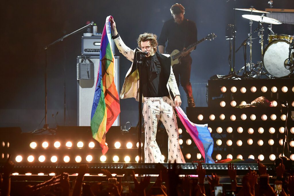 Harry Styles gender norms pride flag
