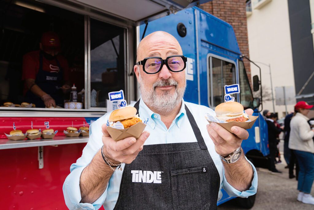 Andrew Zimmern Tindle